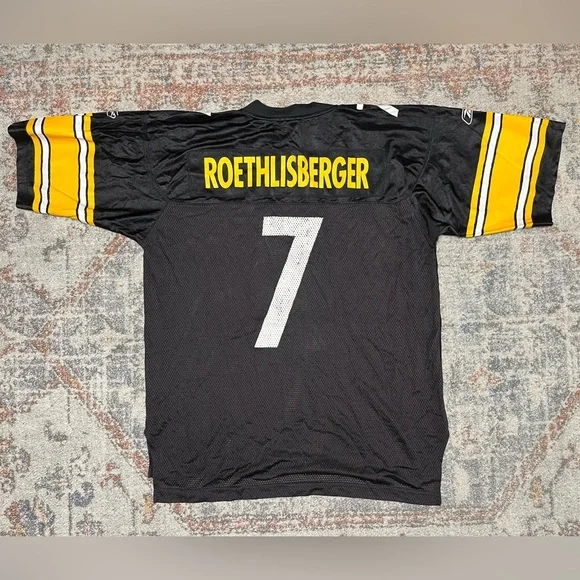 Ben roethlisberger reebok jersey hot sale